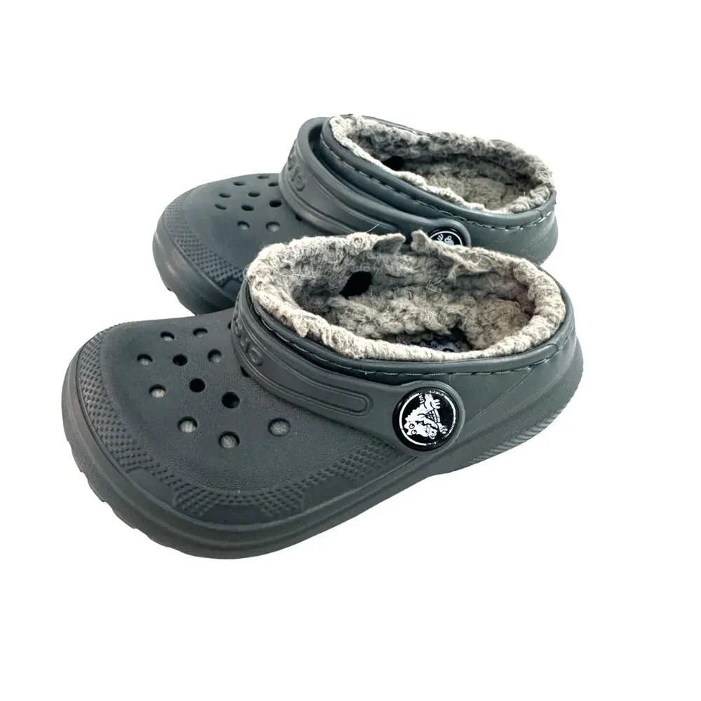 Crocs Kids Grey Size Childs 6 Preowned